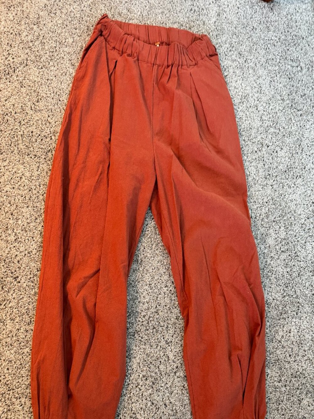 Free People Remi Trouser Pants Cotton Barrel Balloon Jogger Size M